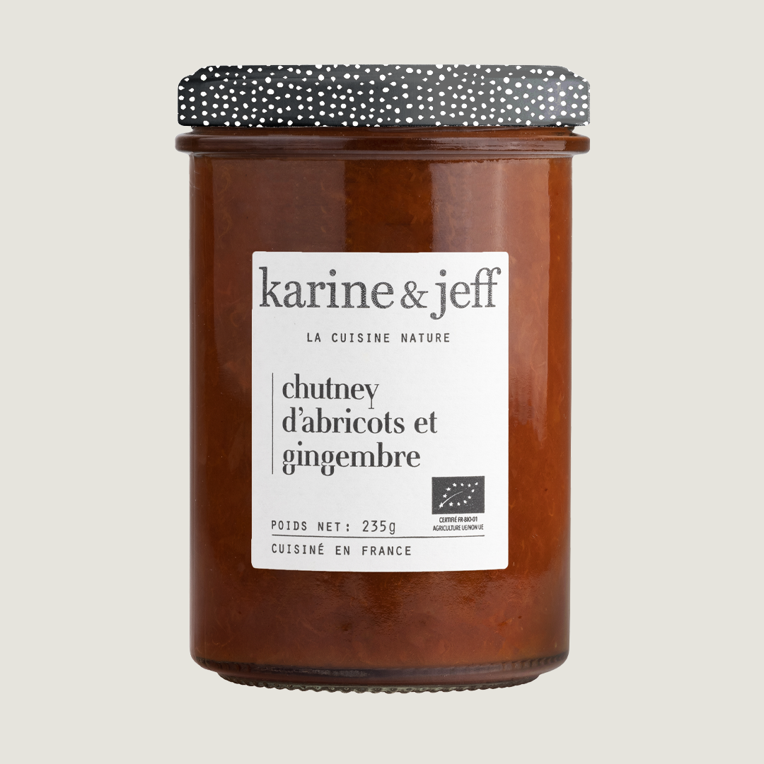 Chutney de albaricoque y jengibre