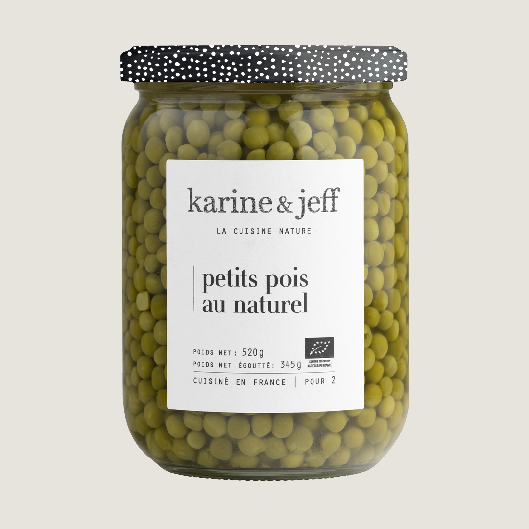 Guisantes al natural