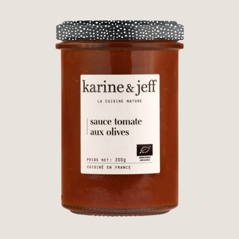 Salsa de tomate con aceitunas